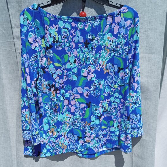 Lilly Pulitzer Everlynn ChillyLilly Top XL NWOT - Picture 2 of 3